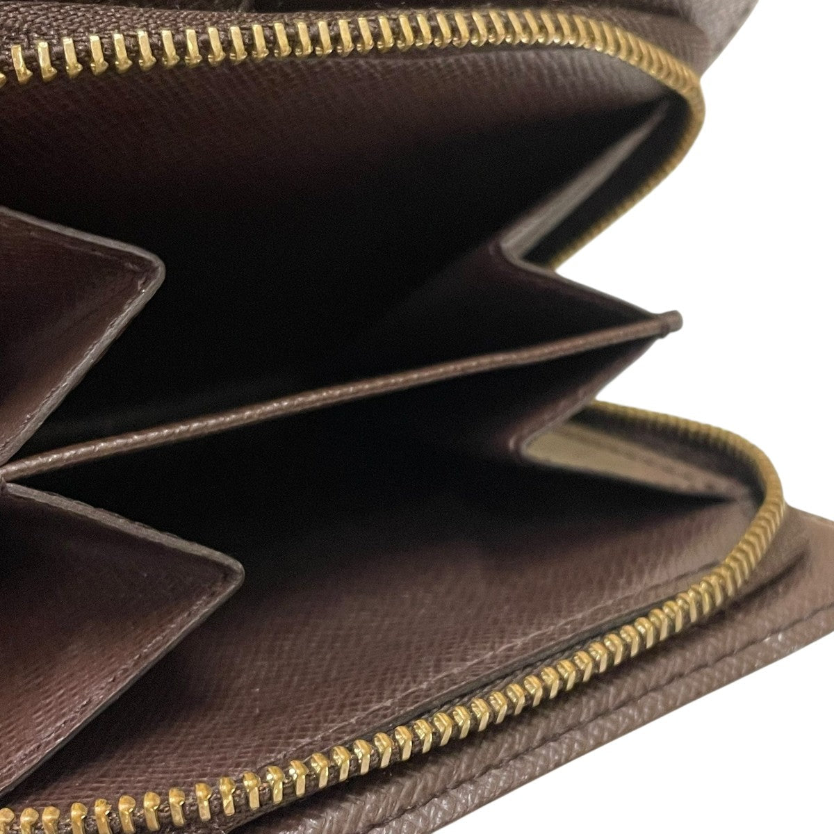 Louis Vuitton Compact Zip Bifold Wallet Brown - Pre-owned