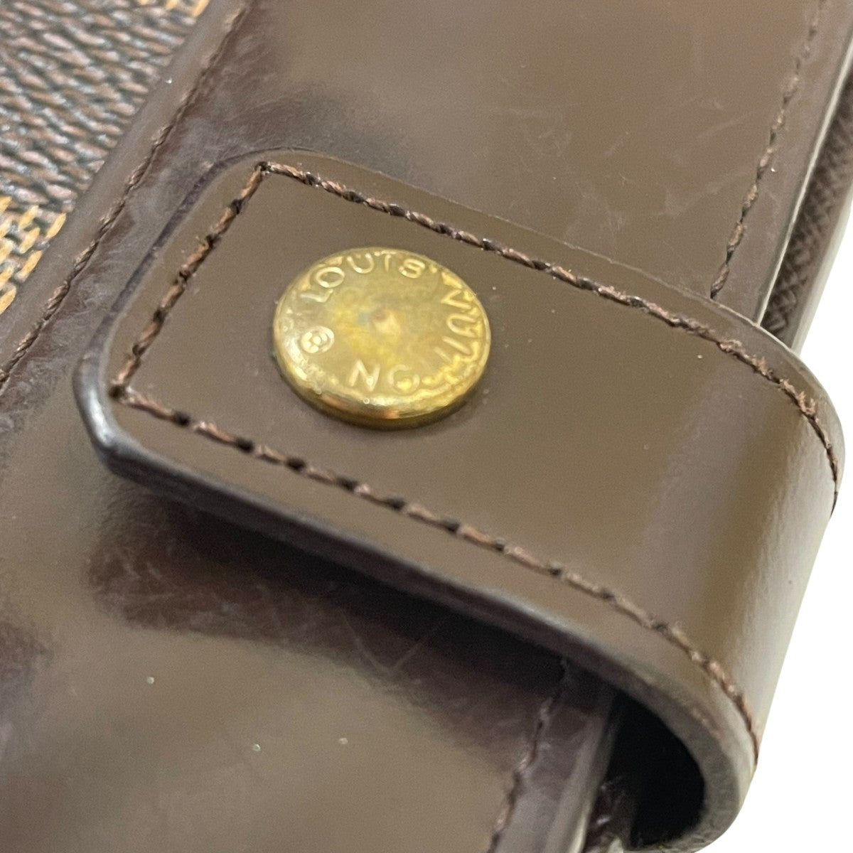 Louis Vuitton Compact Zip Bifold Wallet Brown - Pre-owned