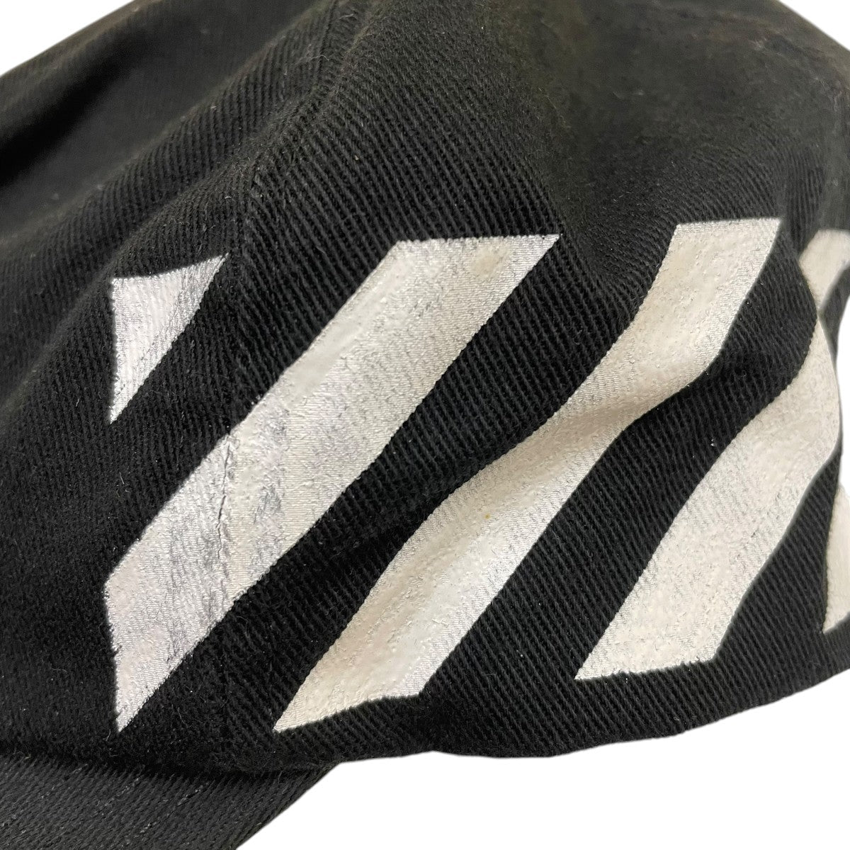 Off-White Diag Brushed CAP Black - Pre-owned