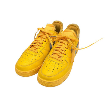 Nike x Off-White e AIR Force 1 LOW University Gold Sneakers - Pre-owned