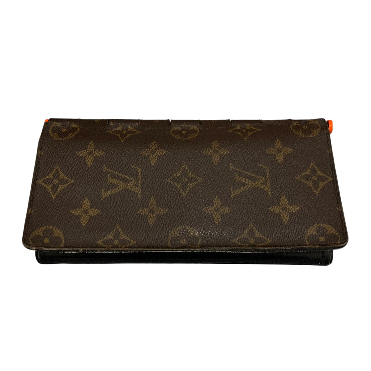 Louis Vuitton Portefeuille Brother Hinge Monogram Long Wallet Brown - Pre-owned