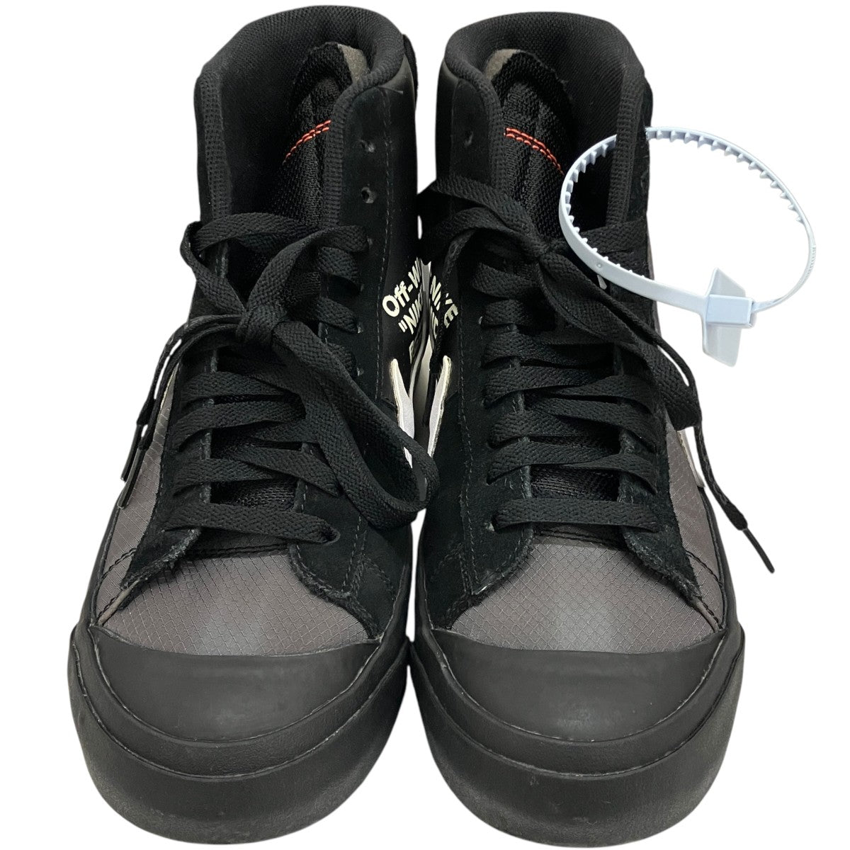 Nike x Off-White the 10: Blazer Mid High-cut Sneakers Black - Pre-owned