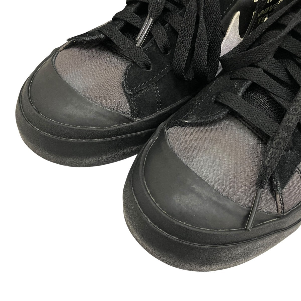 Nike x Off-White the 10: Blazer Mid High-cut Sneakers Black - Pre-owned