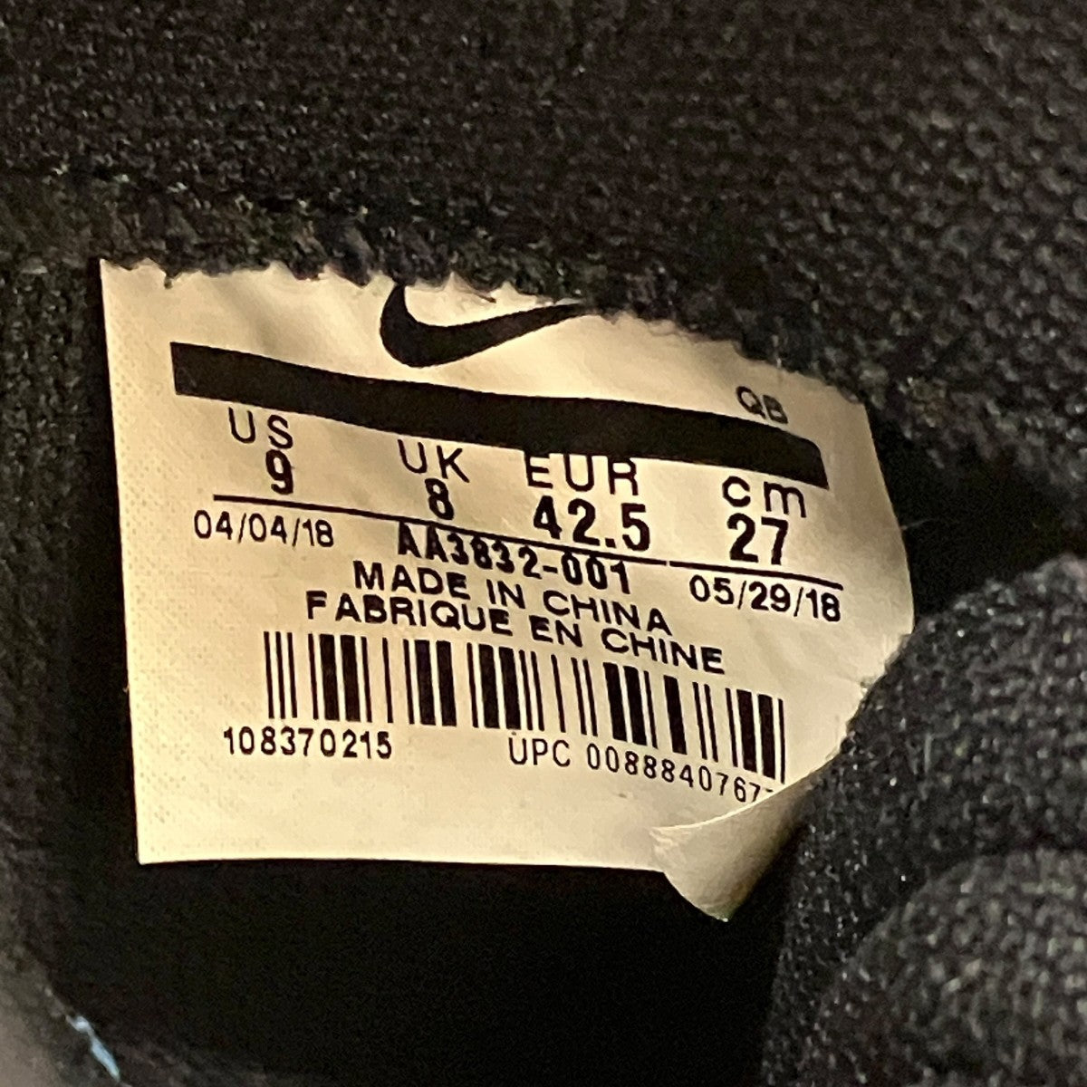 Nike x Off-White the 10: Blazer Mid High-cut Sneakers Black - Pre-owned
