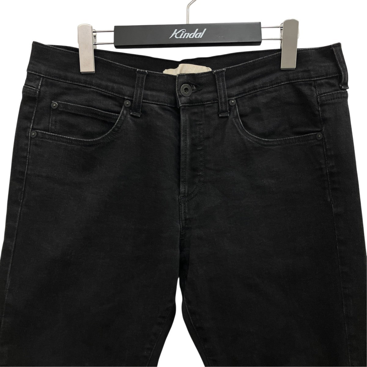 Off-White Cutoff Denim Pants Black - Pre-owned