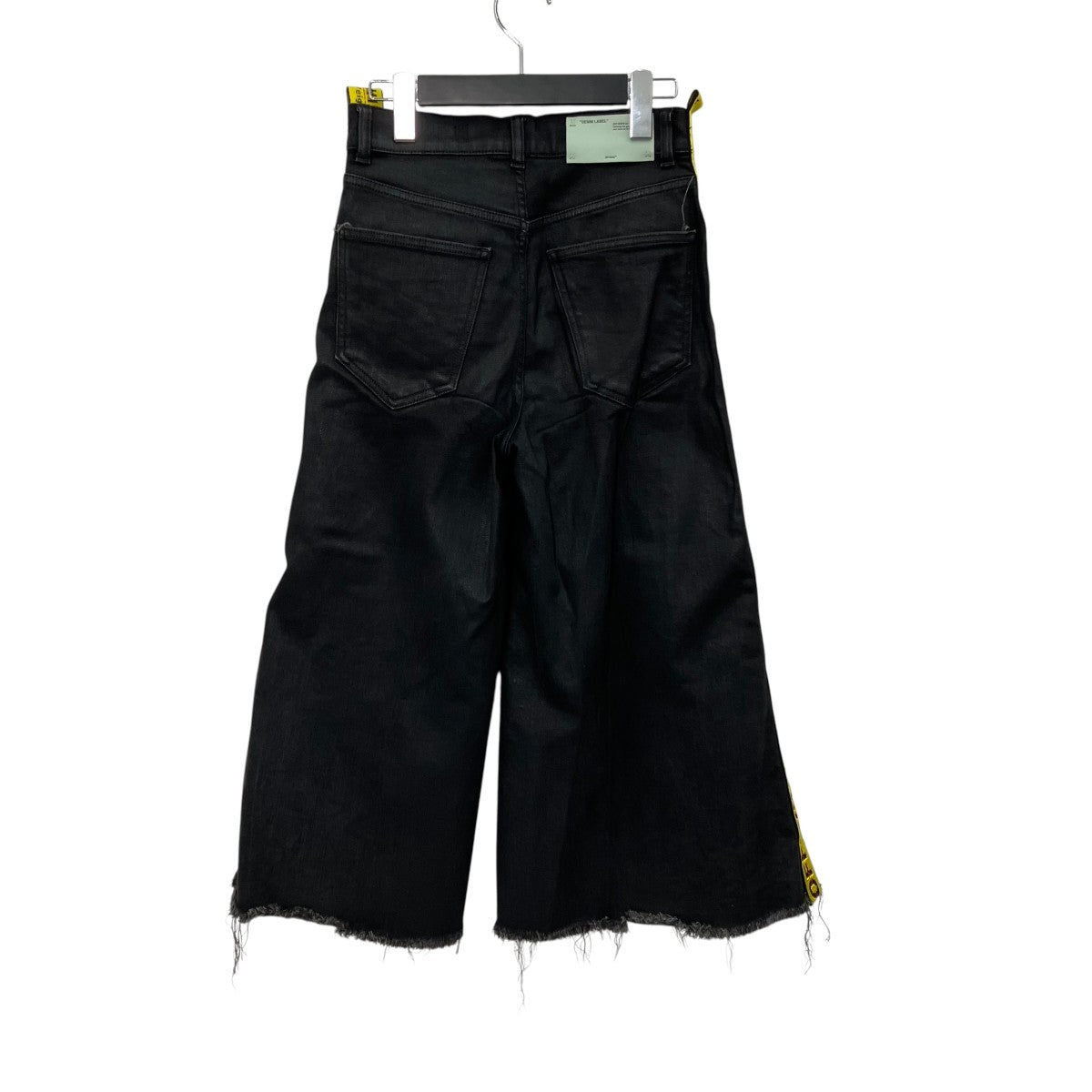 Off-White Denim Pants Black - Pre-owned