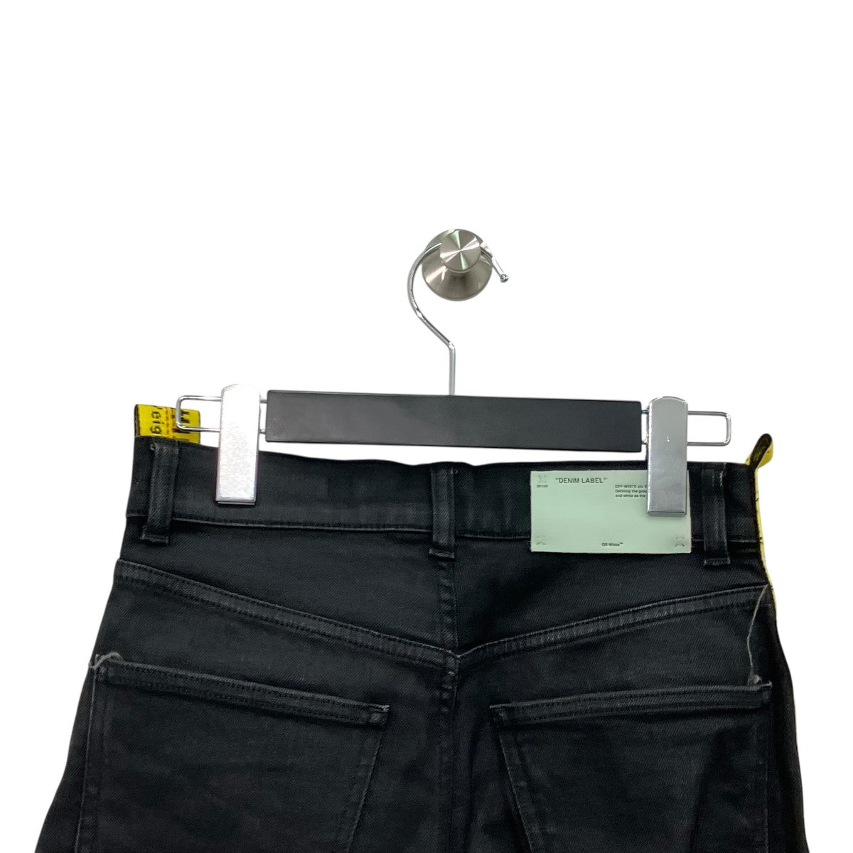 Off-White Denim Pants Black - Pre-owned