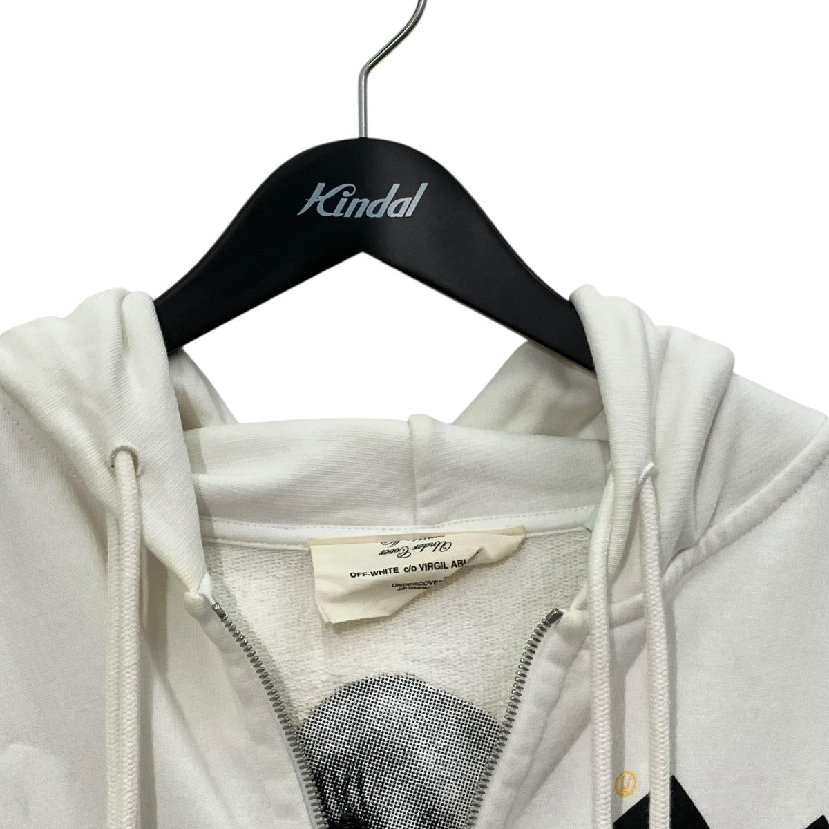 Off-White x Undercover Zip Hoodie White - Pre-owned