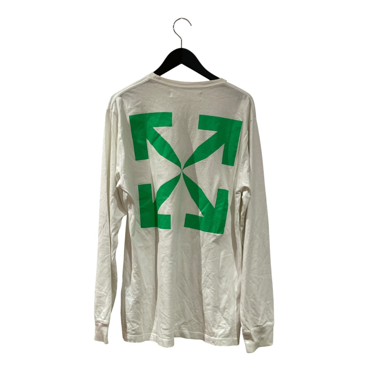 Off-White Long Sleeve Tee White - Pre-owned