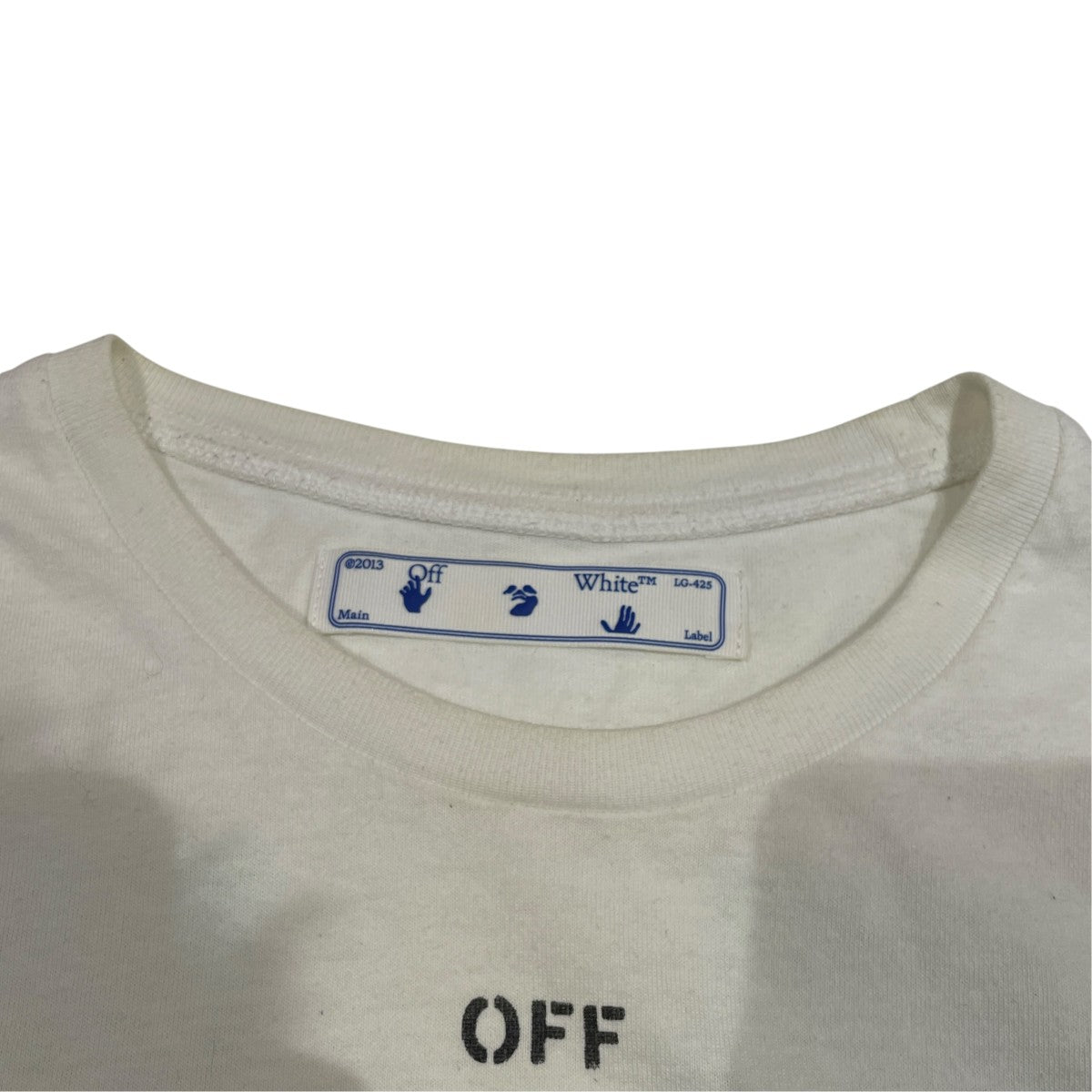 Off-White Long Sleeve Tee White - Pre-owned