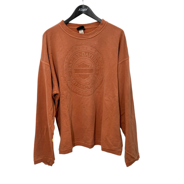 Harley-Davidson Pullover Sweatshirt Orange - Pre-owned