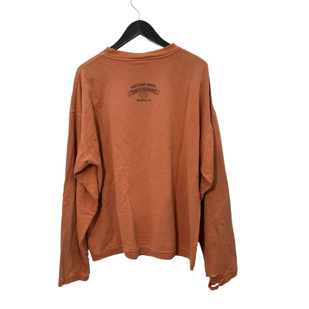 Harley-Davidson Pullover Sweatshirt Orange - Pre-owned