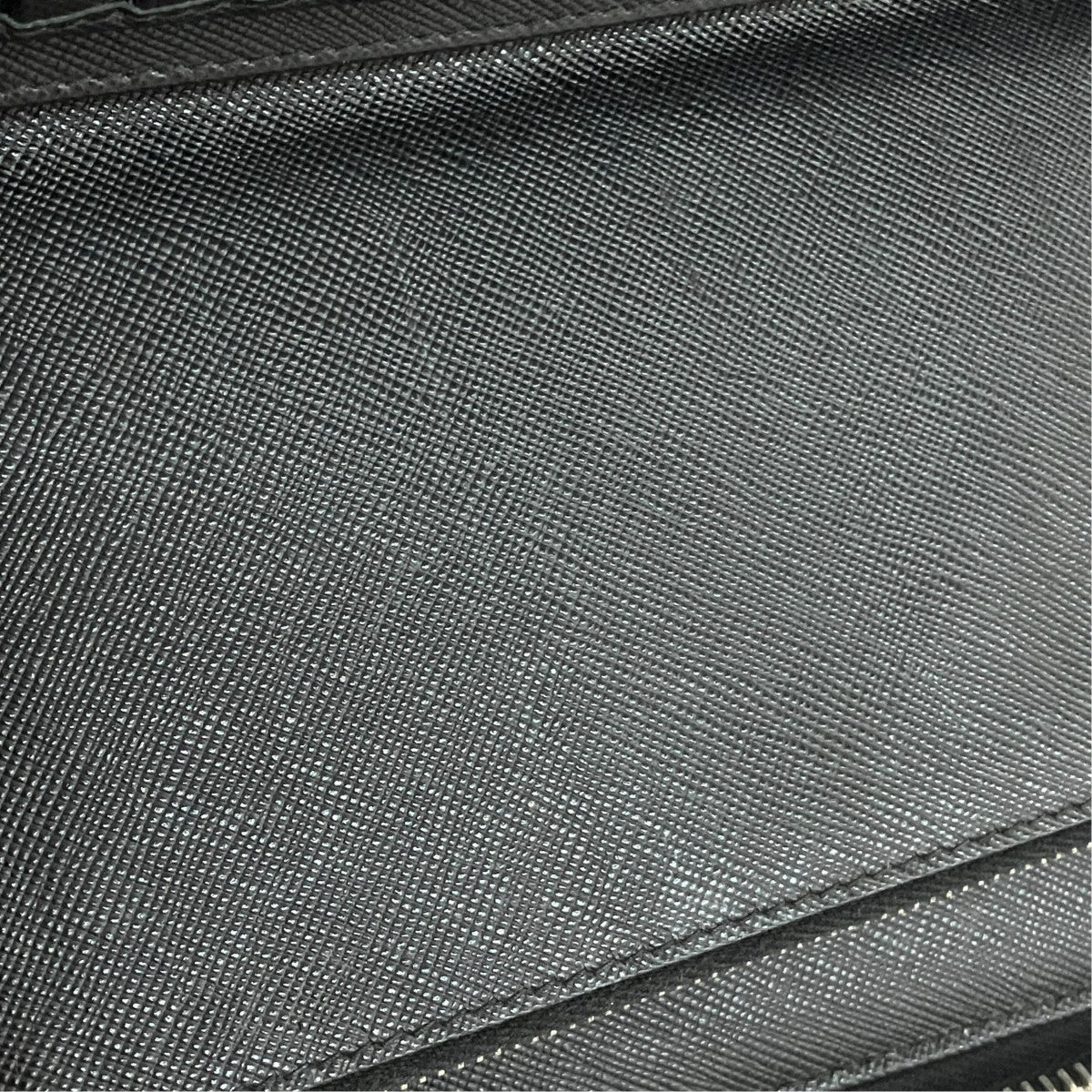 Prada Long Wallet Black / Red / Navy - Pre-owned