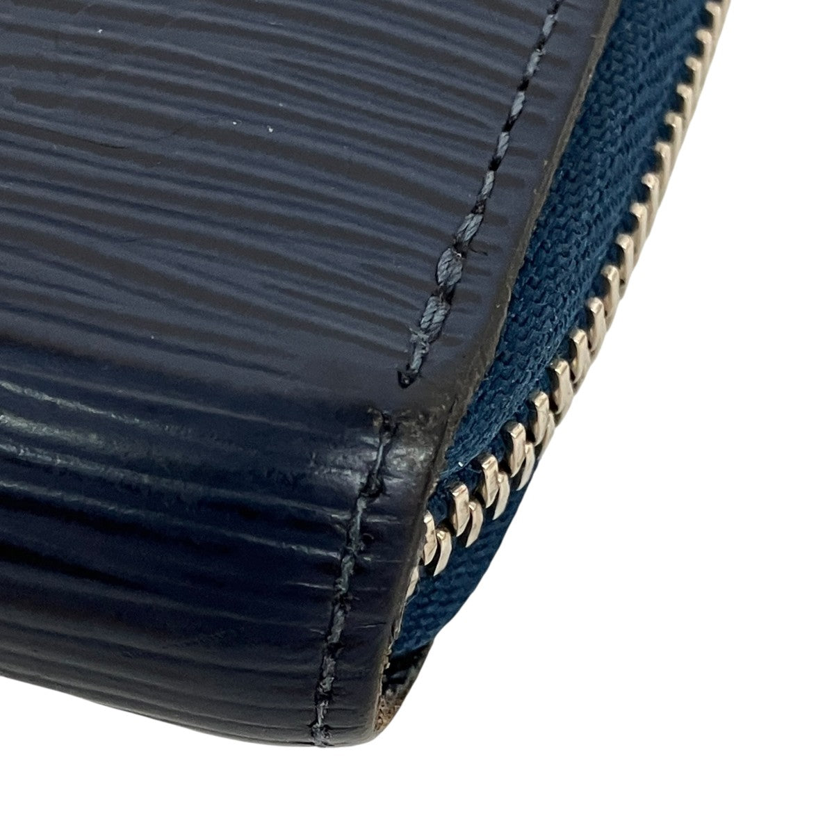 Louis Vuitton Zippy Wallet Long Wallet Navy - Pre-owned