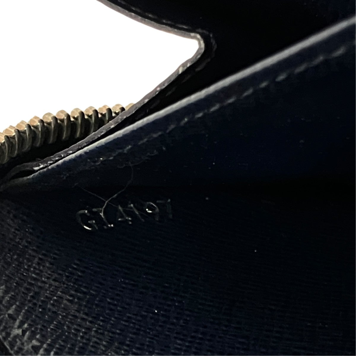 Louis Vuitton Zippy Wallet Long Wallet Navy - Pre-owned