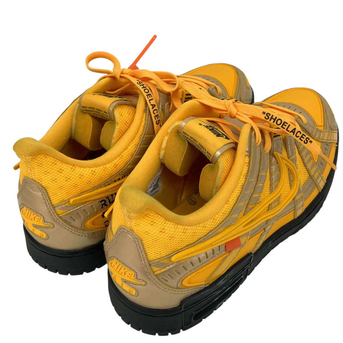 Nike x Off-White Air Rubber Dunk Low-cut Sneakers Yellow - Pre-owned