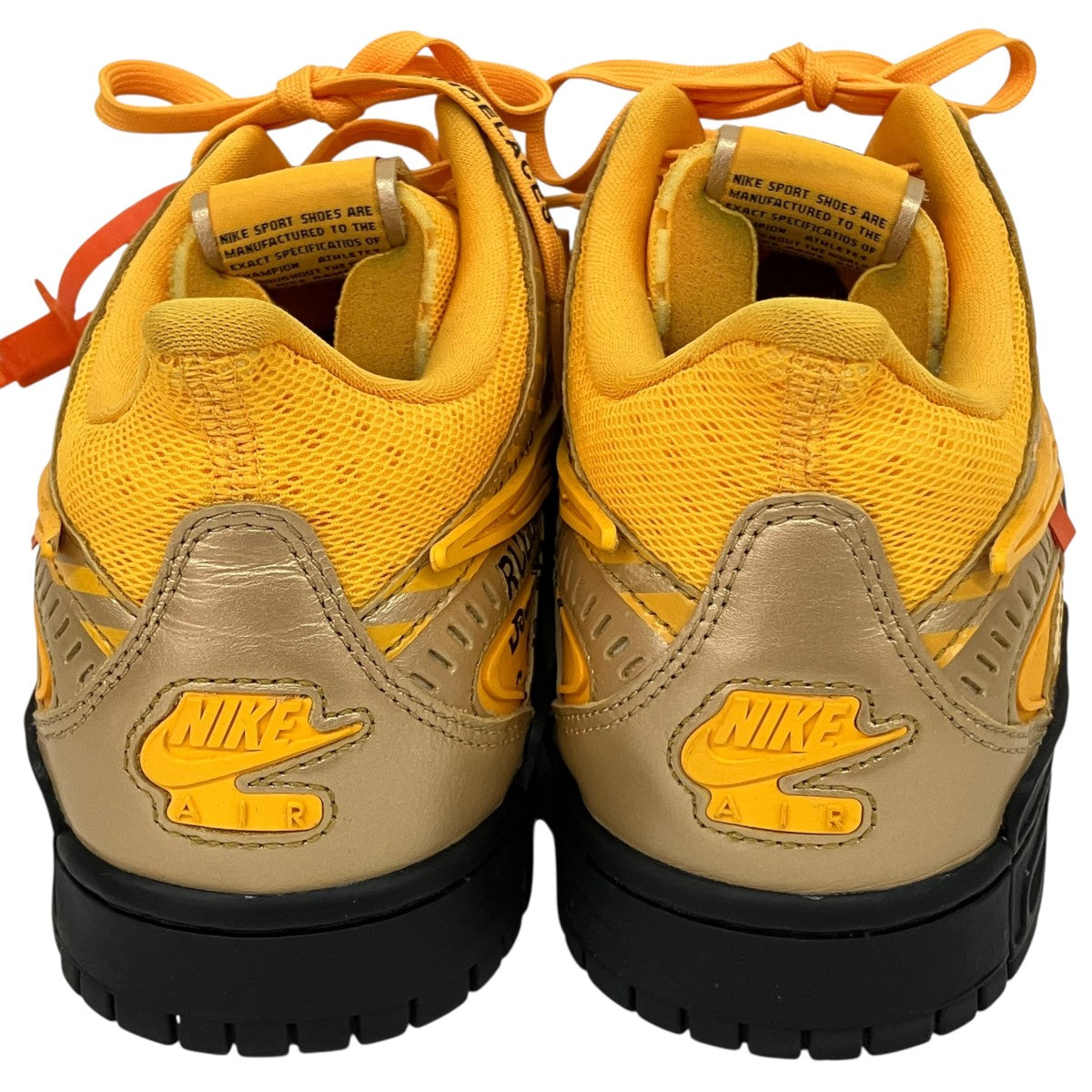Nike x Off-White Air Rubber Dunk Low-cut Sneakers Yellow - Pre-owned