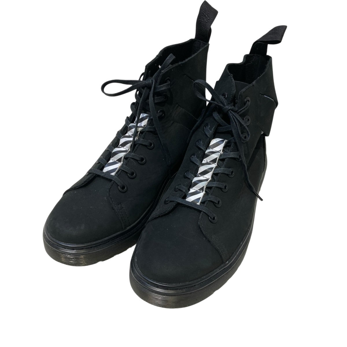 Dr. Martens x Off-White Talib OW 8 Hole Boots Black - Pre-owned