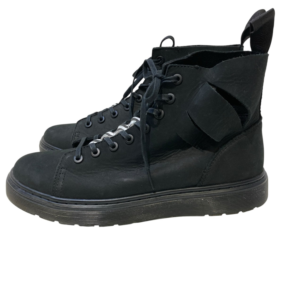 Dr. Martens x Off-White Talib OW 8 Hole Boots Black - Pre-owned