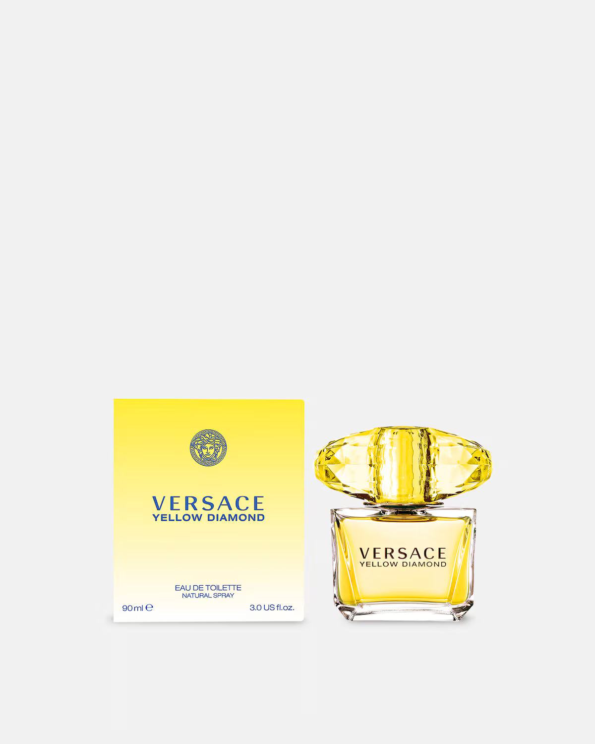 Bottle of YELLOW DIAMOND, 90 ml perfume by Versace
