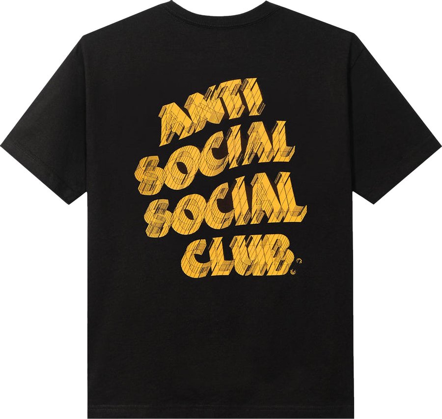 Anti Social Social Club How Deep Tee 'Black'