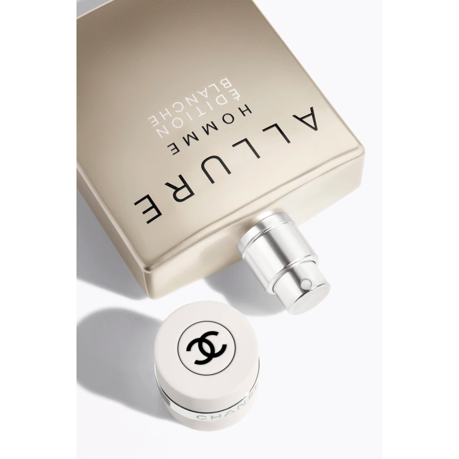 Bottle of ALLURE HOMME EDITION BLANCHE, 100 ml perfume by Chanel