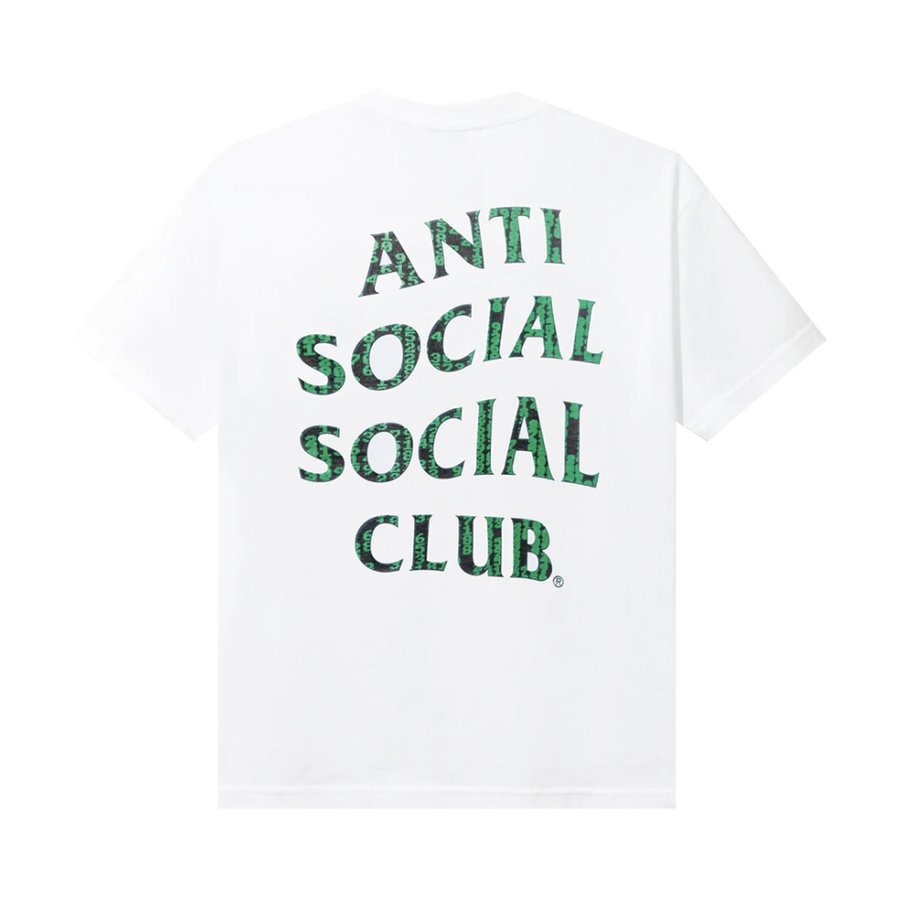 Anti Social Social Club Glitch Tee 'White'