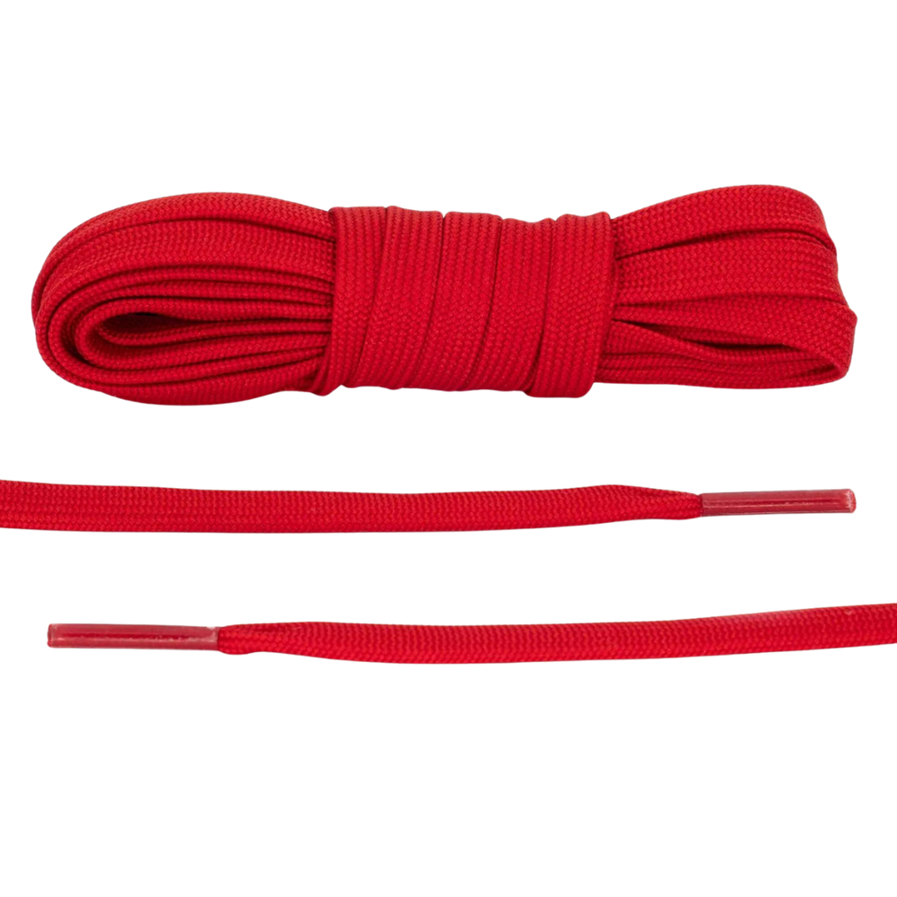 Red Ruby Flat Laces