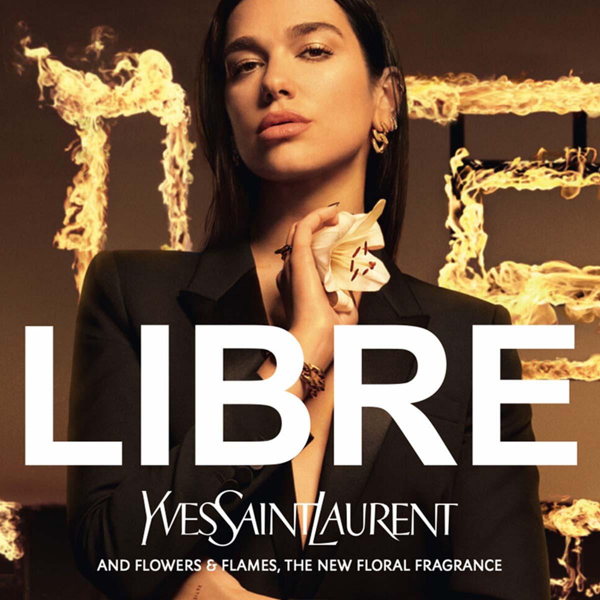 Bottle of LIBRE FLOWER N FLAMES, 90 ml perfume by Ysl