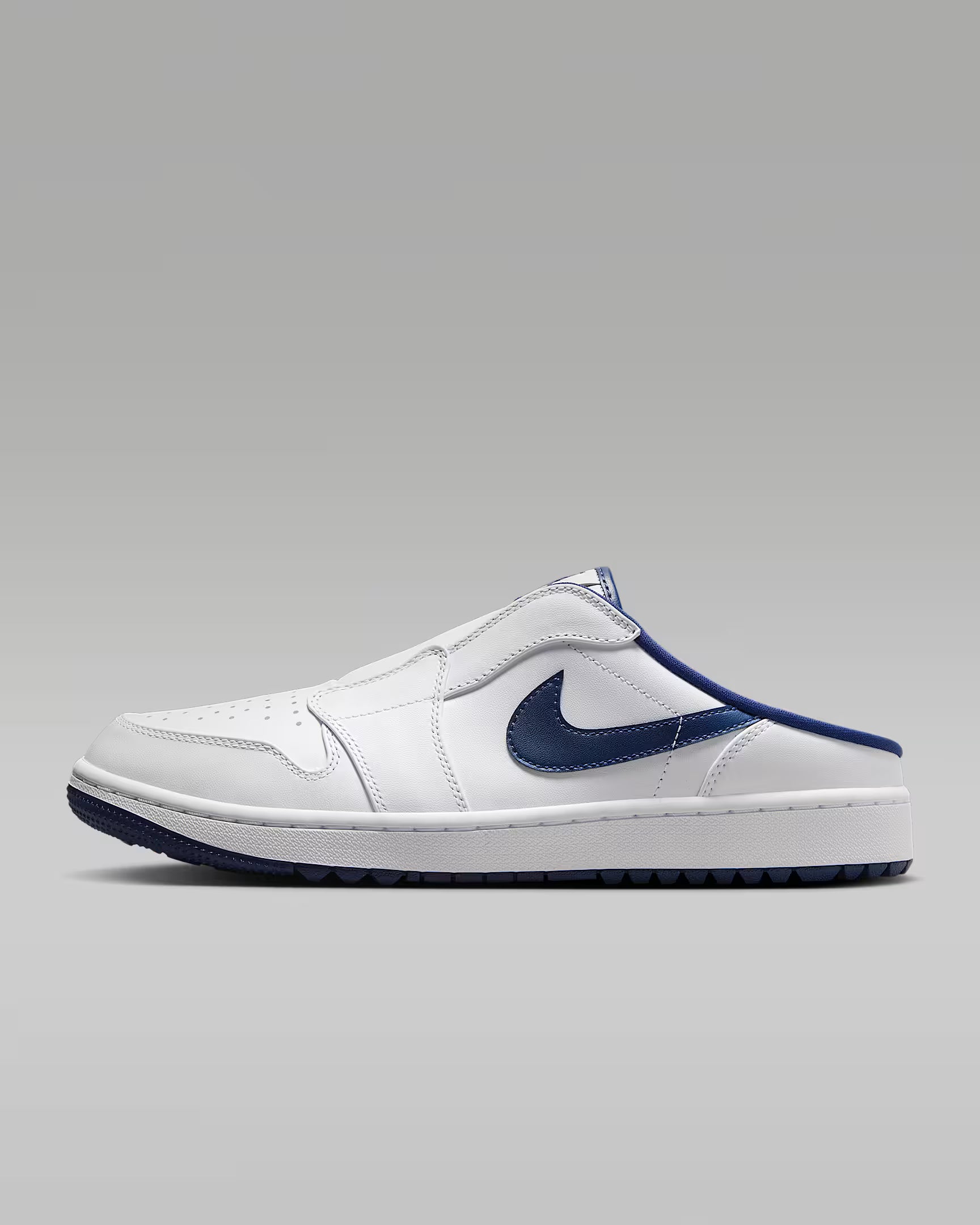 Air Jordan 1 Mule Golf White Midnight Navy