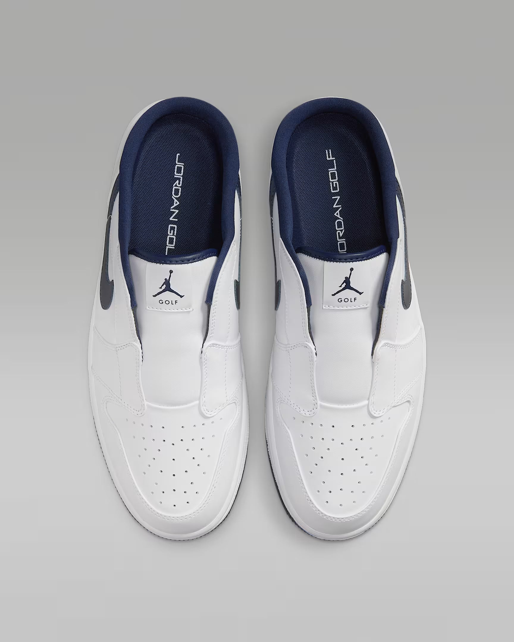 Air Jordan 1 Mule Golf White Midnight Navy