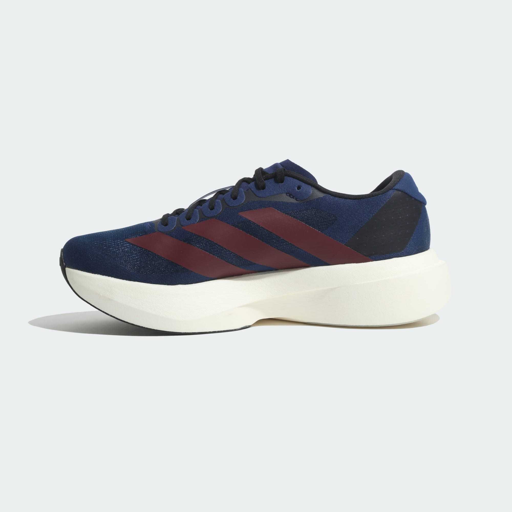 Adidas Adizero Evo SL running shoes in Dark Blue Red Shadow