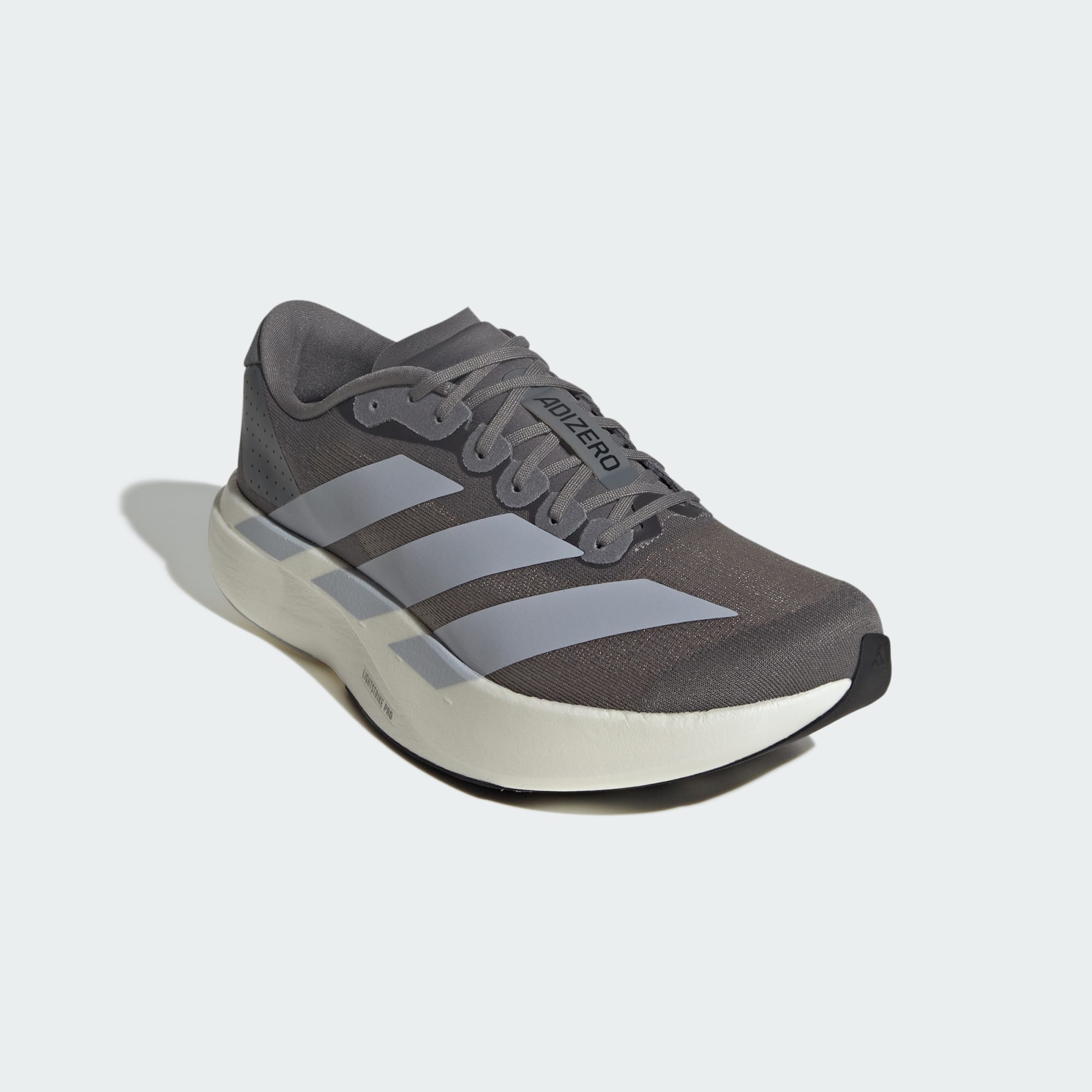 Adidas Adizero Evo SL running shoes in Halo Silver Core Black