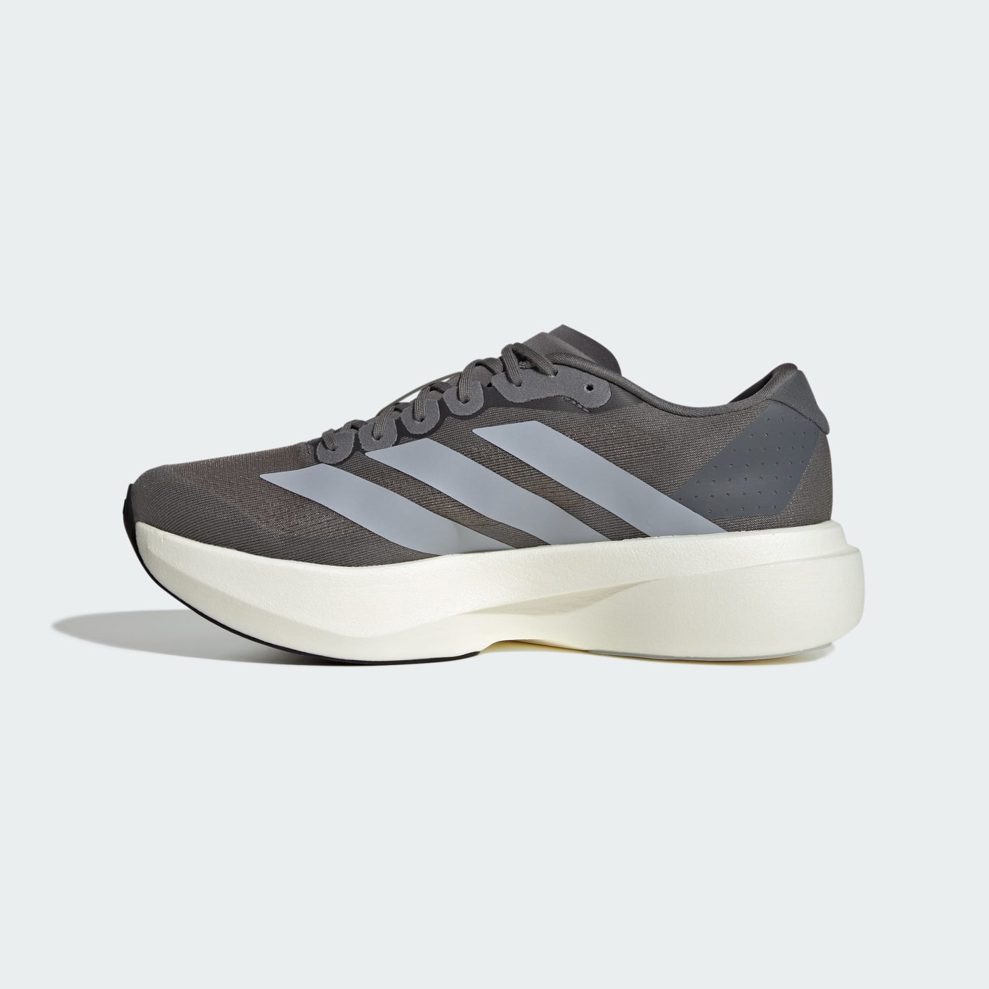 Adidas Adizero Evo SL running shoes in Halo Silver Core Black