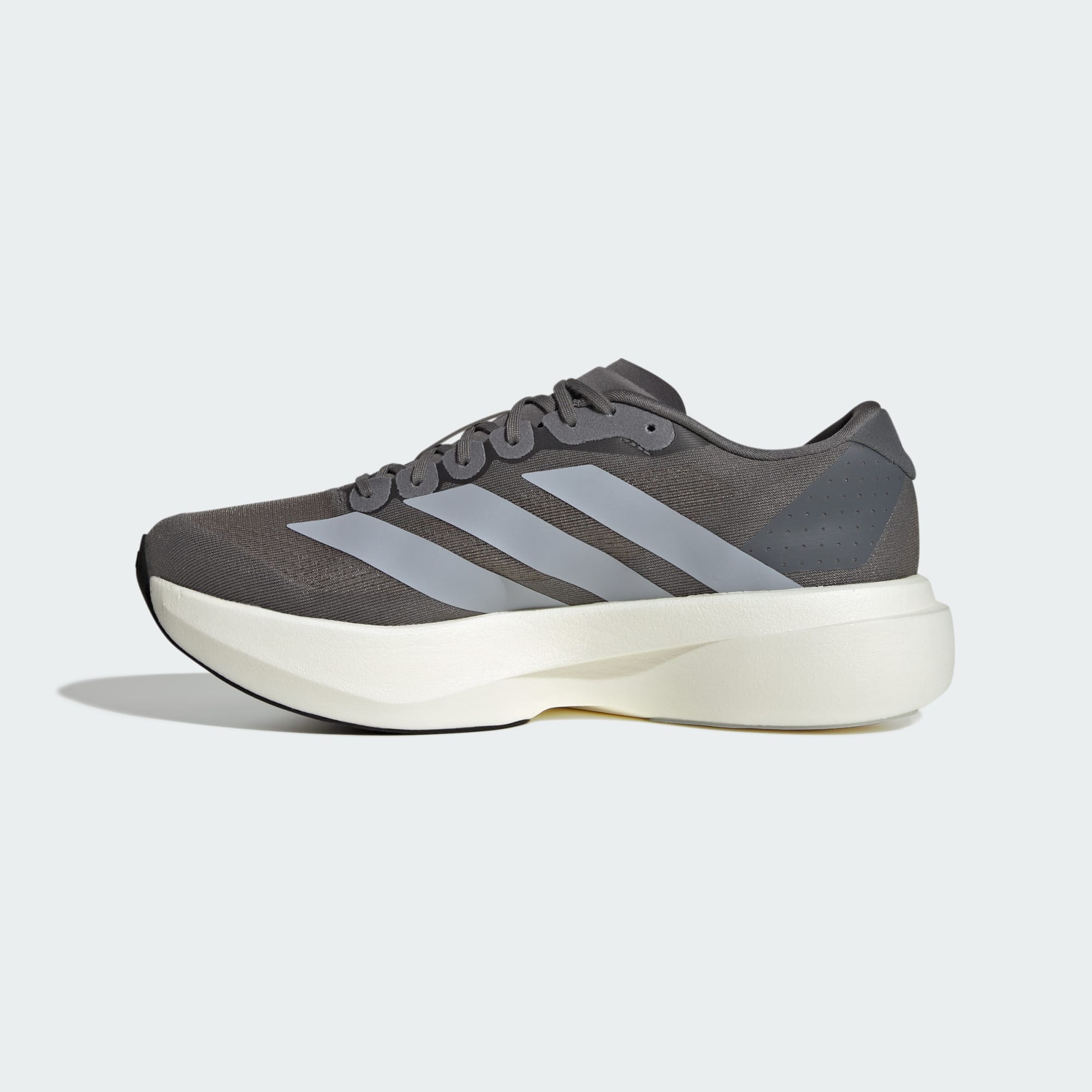 Adidas Adizero Evo SL running shoes in Halo Silver Core Black
