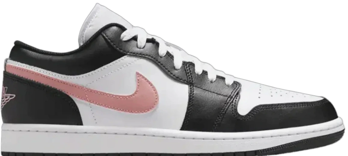 Air Jordan 1 Low Black Rust Pink