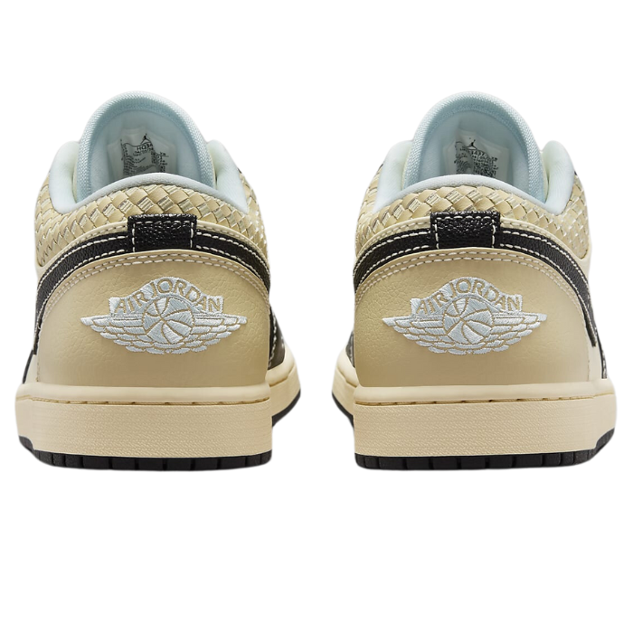 Nike Air Jordan Air Jordan 1 Low Coconut Milk Black Muslin Nike Air Jordan Air Jordan 1 Low Coconut Milk Black Muslin