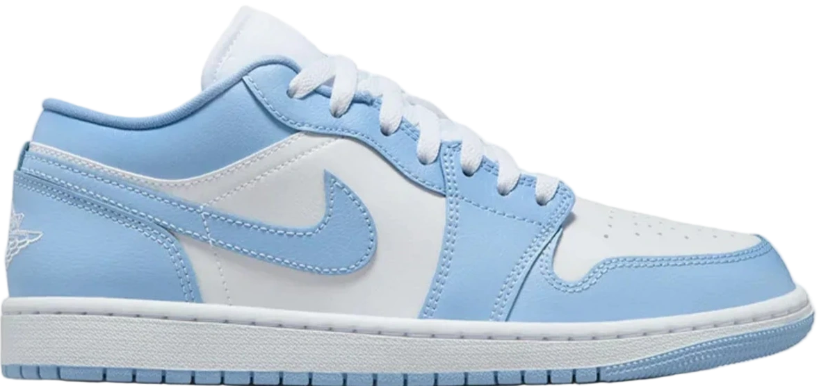 Air Jordan 1 Low White Aluminum
