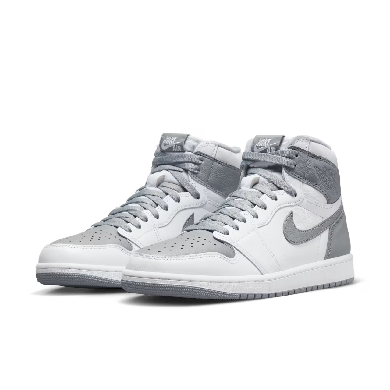 Air Jordan 1 Mid Stealth White