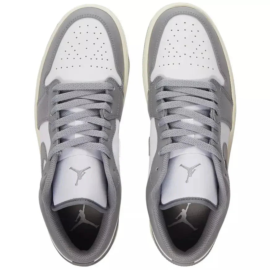 Air Jordan 1 Low Stealth White