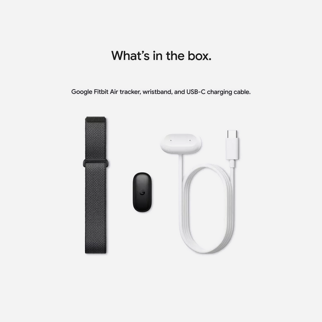 Google Fitbit Air "Obsidian"