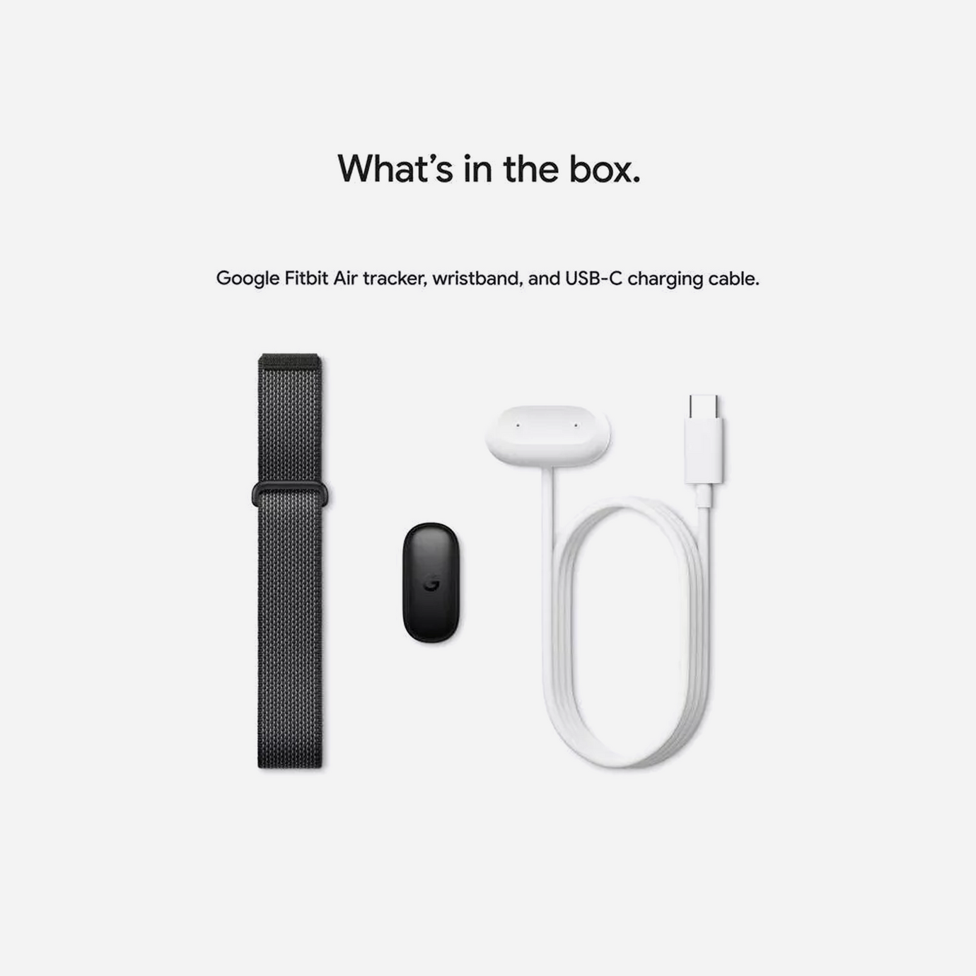 Google Fitbit Air "Obsidian"