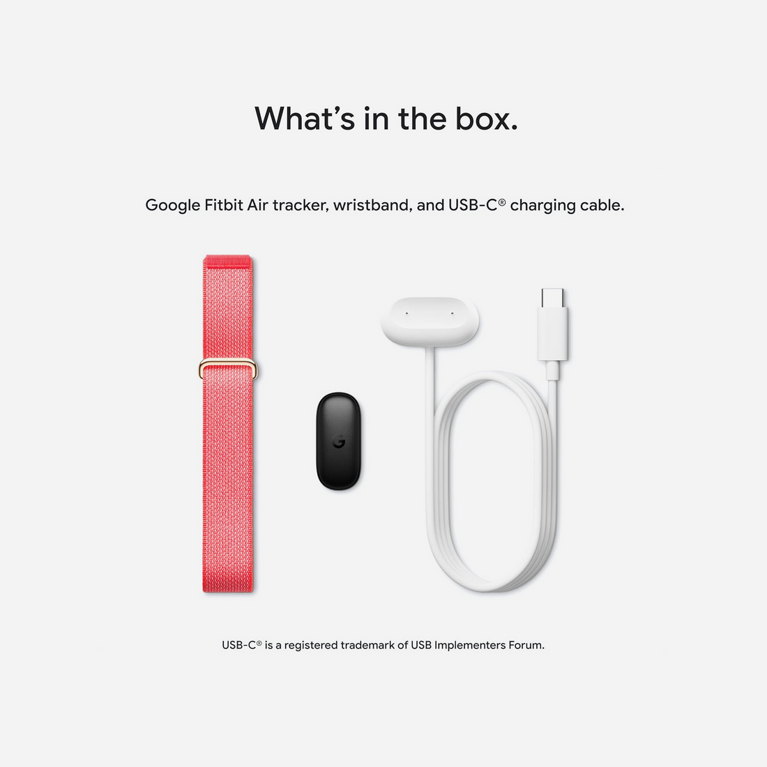 Google Fitbit Air Classic "Berry"