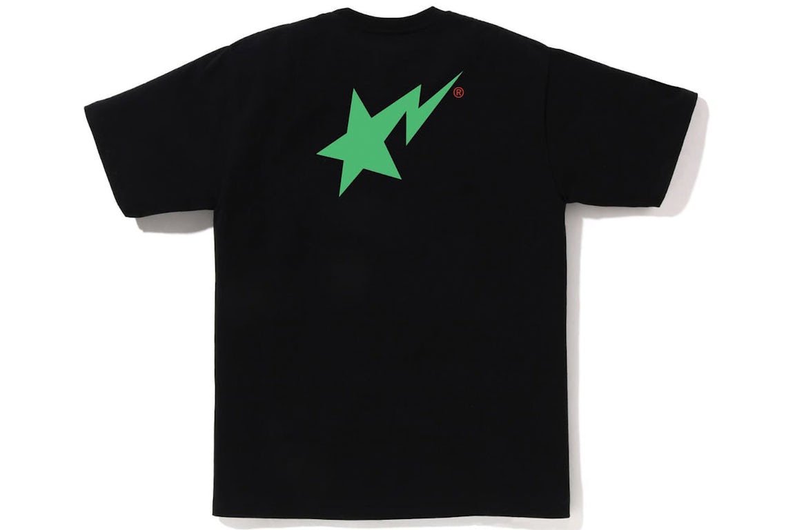 BAPE Black Bapesta logo t-shirt A Bathing Ape