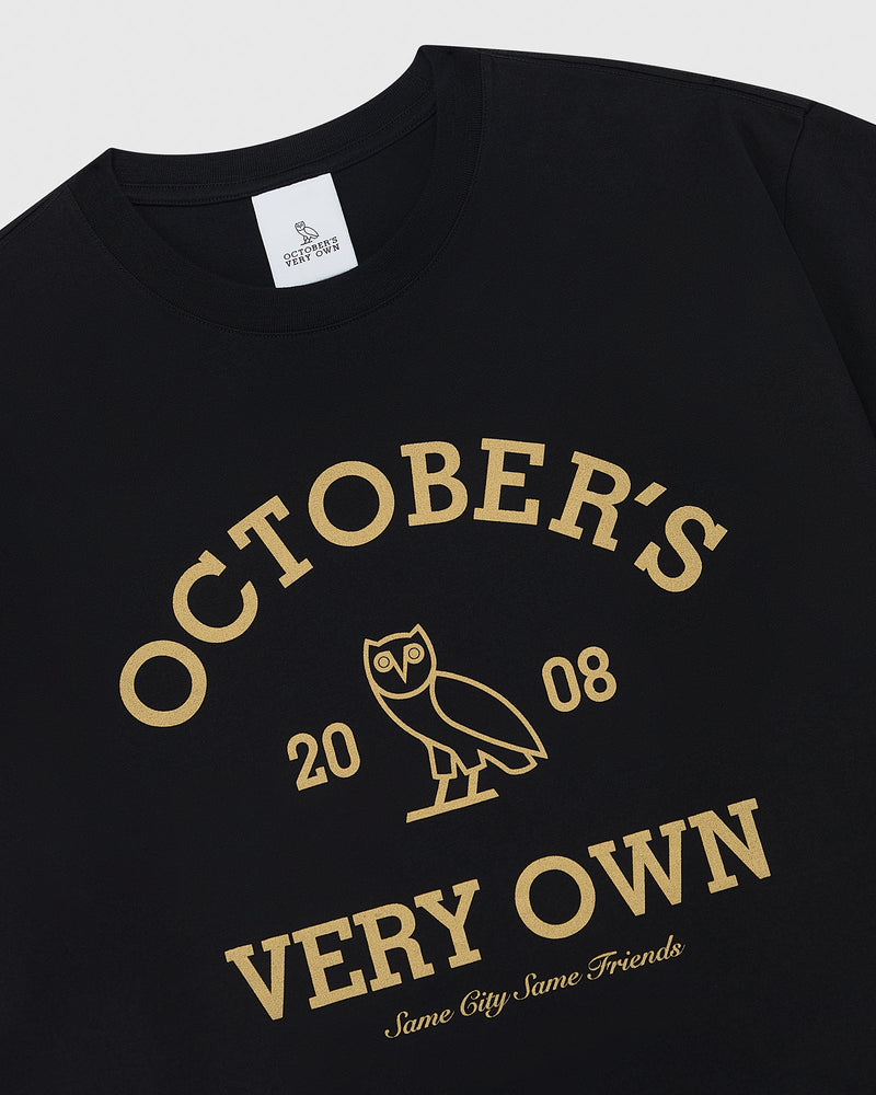 OVO Collegiate Tee Black