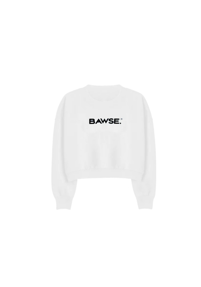 The Crop Sweatshirt Women - Off White