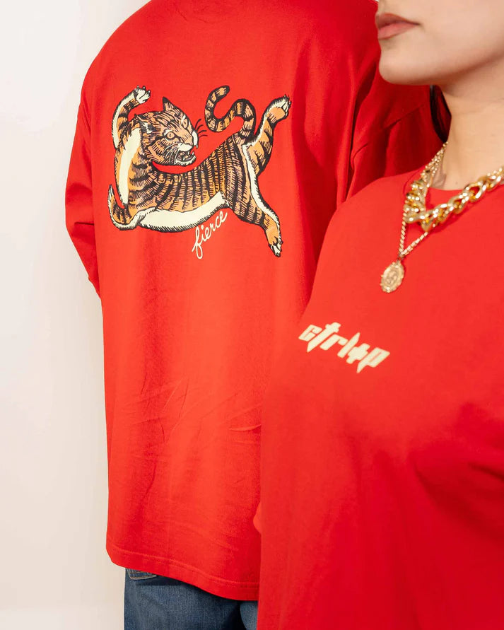 T-15 TIGRESS RED T-SHIRT