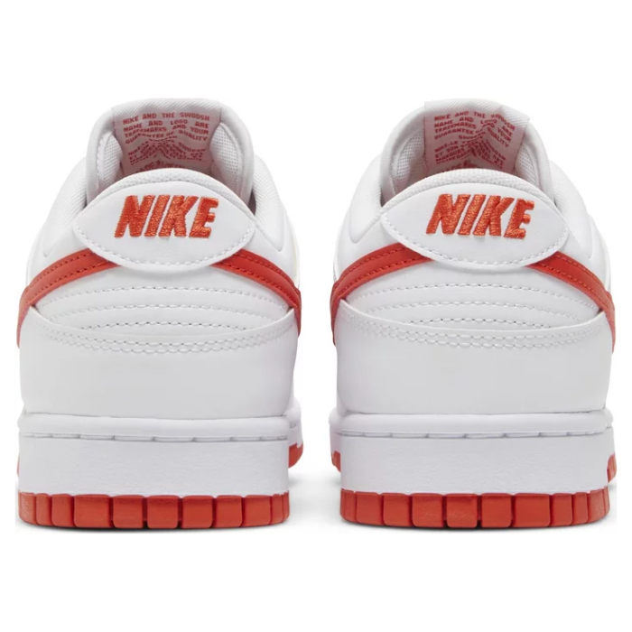 Dunk Low White Picante Red