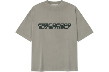 Fear of God Essentials 90's Tee Smoke Grey – Front View