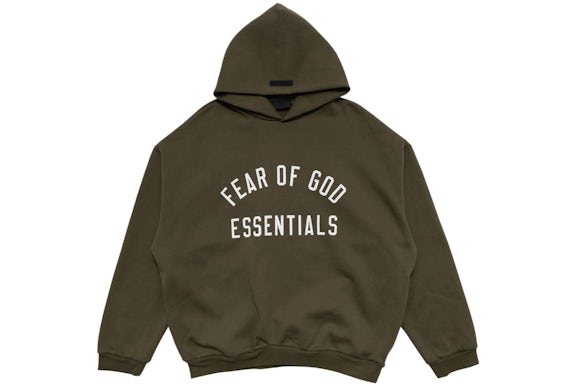 essential ss25 military hoodie streetwear apparel